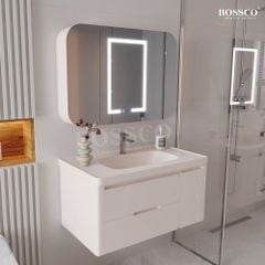 Tủ lavabo Bossco BC–C02K màu kem