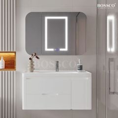 Tủ Lavabo Bossco BC-C02T màu trắng