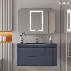 Tủ Lavabo Bossco BC-C02X xám đậm