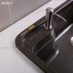 Chậu rửa chén Bossco BC-G9050NKS 1 hộc bo góc