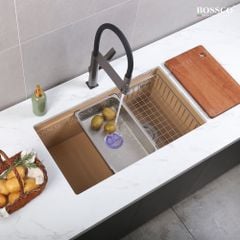 Chậu rửa chén  Bossco BC-ST8046VK 1 hộc