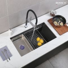 Chậu rửa chén  Bossco BC-ST8046XĐ 1 hộc