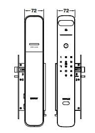 Khóa điện tử Hafele PP9100 912.20.698