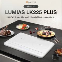Bếp từ Lumias LK225 Plus 2 vùng nấu