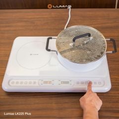 Bếp từ Lumias LK225 Plus 2 vùng nấu