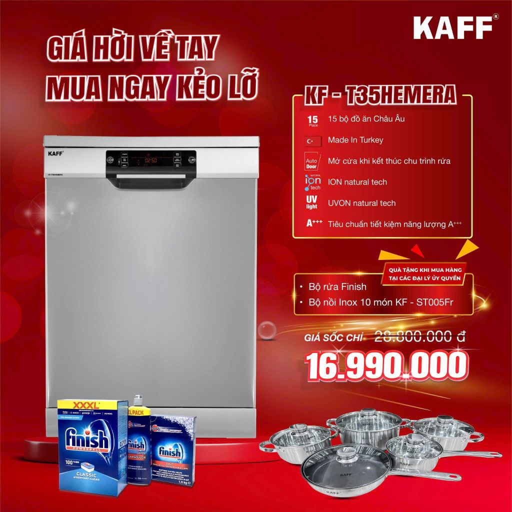 Máy rửa chén KAFF KF-T35HEMERA