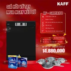 Máy rửa chén Kaff KF-CARYA1FB bán âm tủ