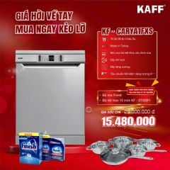 Máy rửa chén Kaff KF-CARYA1FXS bán âm tủ