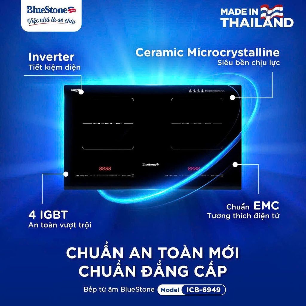 Bếp từ BlueStone ICB-6949 Made in Thailand