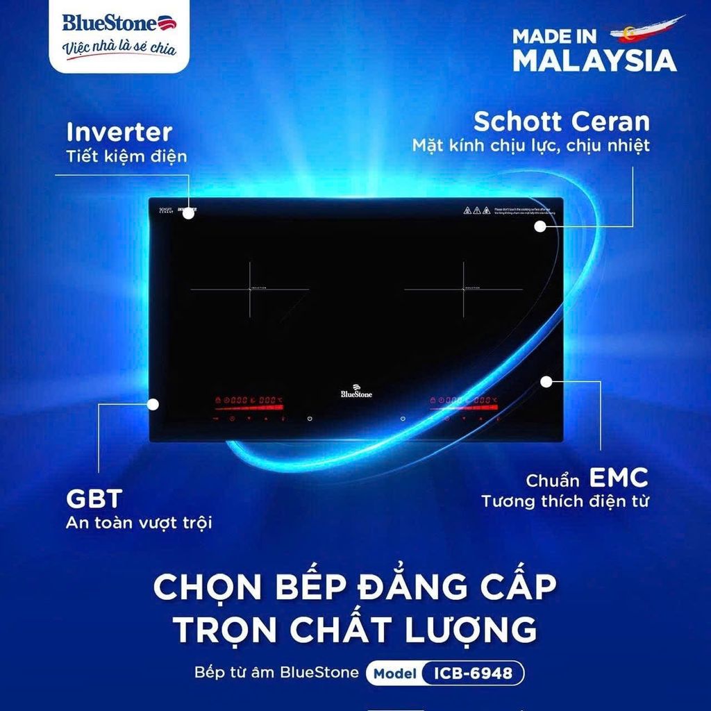 Bếp từ BlueStone ICB-6948 Made in Malaysia