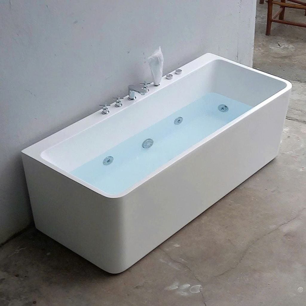 Bồn tắm chữ nhật liền khối Maamo MA-834SV