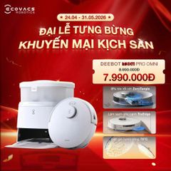 Robot hút bụi lau nhà Ecovacs Deebot T30e Pro Omni