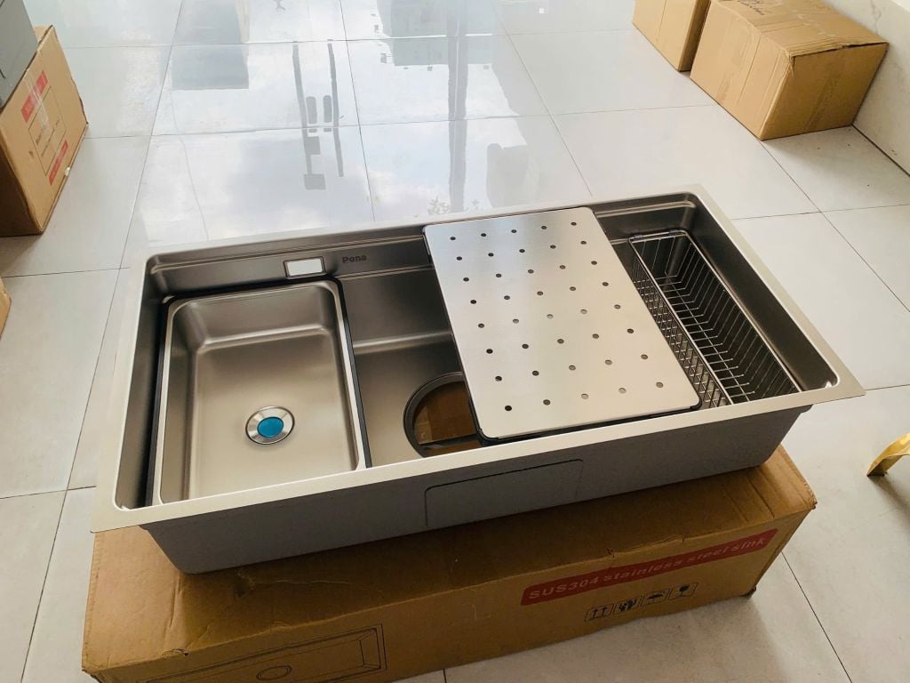 Chậu rửa chén Pona PNI1-8048