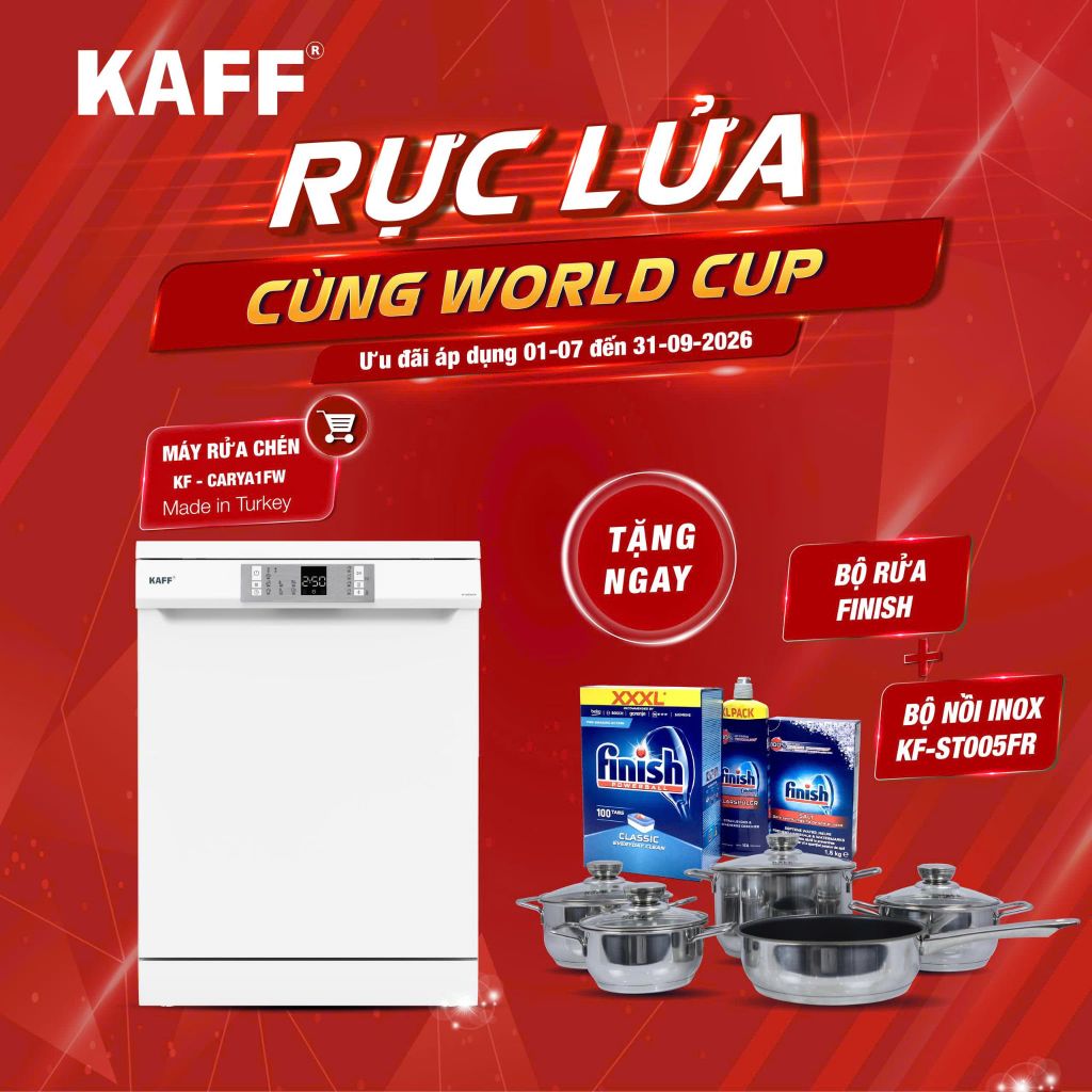 Máy rửa chén KAFF KF-CARYA1FW