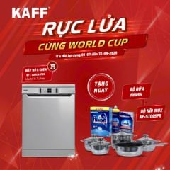 Máy rửa chén Kaff KF-CARYA1FXS bán âm tủ