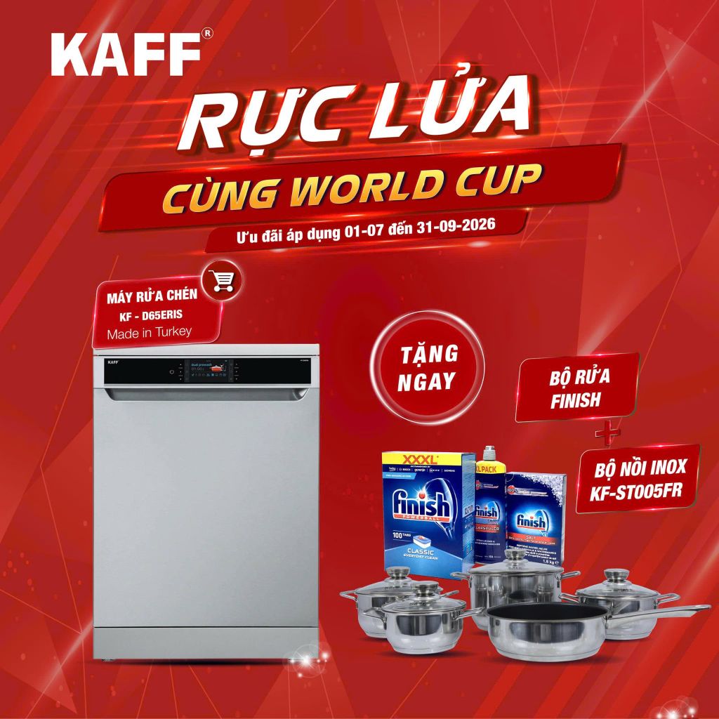 Máy rửa chén KAFF KF-D65ERIS