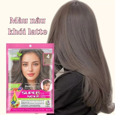  Kem Xả Nhuộm Supernova Floral Organic 