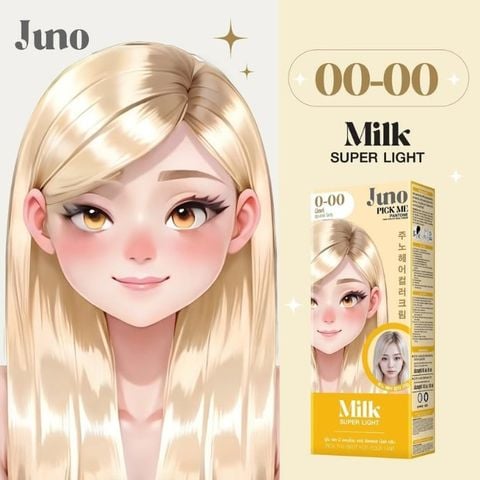  [MUA 1 TẶNG KEM Ủ Dcash 50ML][HOẶC MUA 2 TẶNG 1 XỊT DƯỠNG KERATIN Dcash] Thuốc Nhuộm Tóc Juno Pick Me Pantone Hair Color Milk Cream 