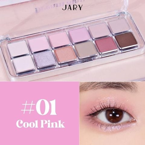  Bảng Phấn Mắt 12 Ô Jary Dream Star Eyeshadow Palette 