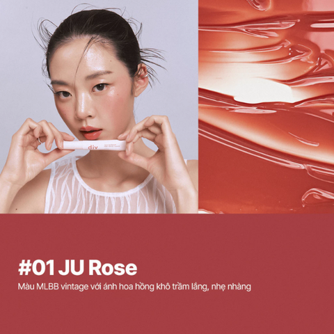  [MUA 1 TẶNG 1 TÚI ĐỰNG SON] Son Dưỡng Môi Căng Mọng DIV Juve Lip Serum Ju 