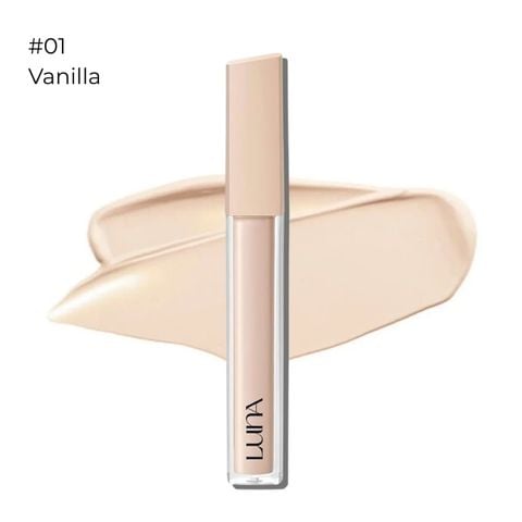  Kem Che Khuyết Điểm Luna Long Lasting Tip Concealer Fixing-Fit 