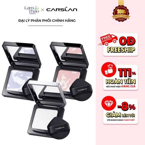  Phấn Phủ Dạng Nén Lâu Trôi Carslan Black Magnet Soft Mist Powder 