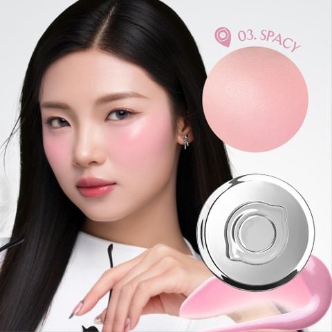  Má Hồng Căng Bóng Dạng Phấn Nước Lemonade Mirror Mirror Blush Cushion 