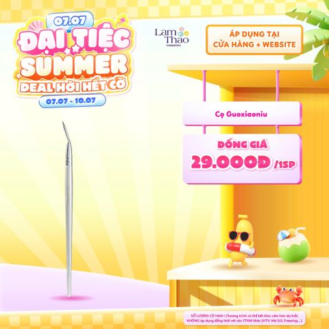  [DEAL SỐC 07.07 - 10.07] [DUY NHẤT QUẬN 9: HOÁ ĐƠN CỌ GUOXIAONIU 299K TẶNG 01 MÚT NỀN GUOXIAONIU] Cọ Kẻ Mắt Góc Đa Chức Năng Rose Gold Guoxiaoniu Eyeliner Brush 