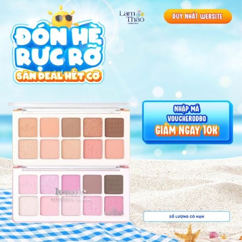  Bảng Mắt 10 Ô Odbo Iconic Eyeshadow Palette 