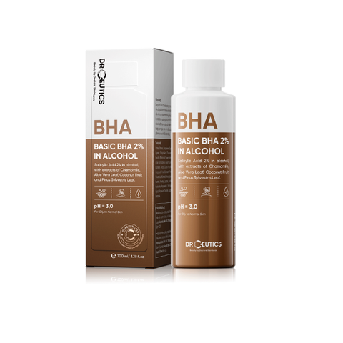  Dung Dịch Tẩy Tế Bào Chết Nền Cồn Cho Da Dầu DrCeutics Basic BHA 2% In Alcohol 