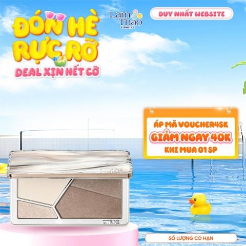  [DUY NHẤT BIÊN HOÀ 13.05 - 20.05: TẶNG CỌ 2 ĐẦU CITRINE - MUA 2SP CITRINE BẤT KỲ TẶNG CUSHION 12G] Phấn Tạo Khối Citrine Light And Shadow Blending Contour Palette 