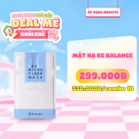  Mặt Nạ Vải Vi Sợi Cấp Ẩm & Bảo Vệ Hàng Rào Da Be Balance Pro B5 Micro Fiber Mask 