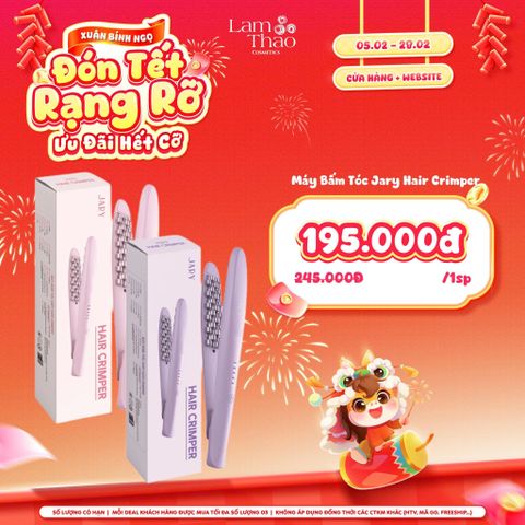  [DEAL 01.02 - 28.02] Máy Bấm Tóc Jary Hair Crimper 