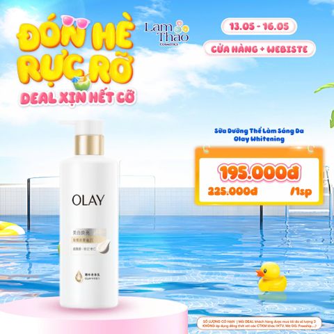  [DEAL SỐC 13.05 - 16.05] Sữa Dưỡng Thể Làm Sáng Da Olay Whitening 
