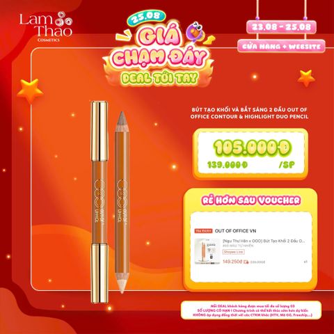  [DEAL SỐC 23.08 - 25.08] Bút Tạo Khối Và Bắt Sáng 2 Đầu Out Of Office Contour & Highlight Duo Pencil 