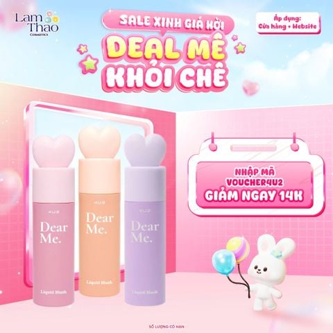  Má Hồng Dạng Lỏng 4U2 Dear Me Liquid Blush 
