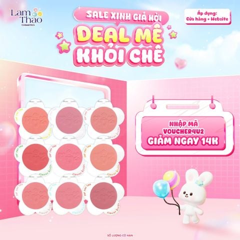  Phấn Má Hồng 4U2 Flower Blush 