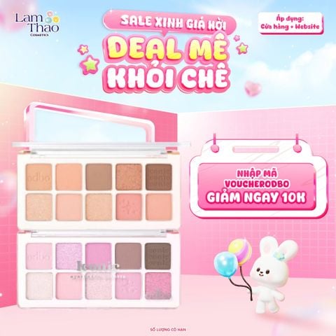  Bảng Mắt 10 Ô Odbo Iconic Eyeshadow Palette 