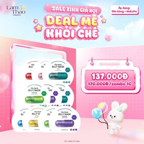  Mặt Nạ Dưỡng Da Banobagi Vita Genic Jelly Mask 