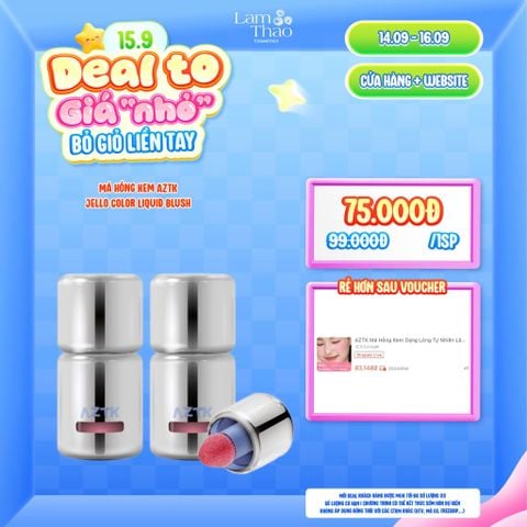  [DEAL SỐC 14.09 - 16.09] Má Hồng Kem AZTK Jello Color Liquid Blush 