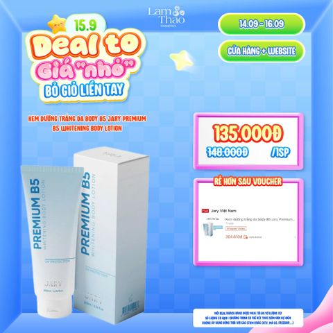  [DEAL SỐC 14.09 - 16.09] Kem Dưỡng Trắng Da Body B5 Jary Premium B5 Whitening Body Lotion 