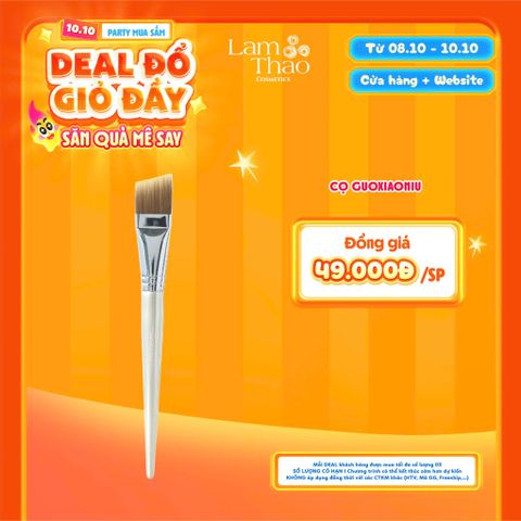  [DEAL SỐC 08.10 - 10.10] Cọ Tán Nền Guoxiaoniu Rose Gold Angled Foundation Brush 