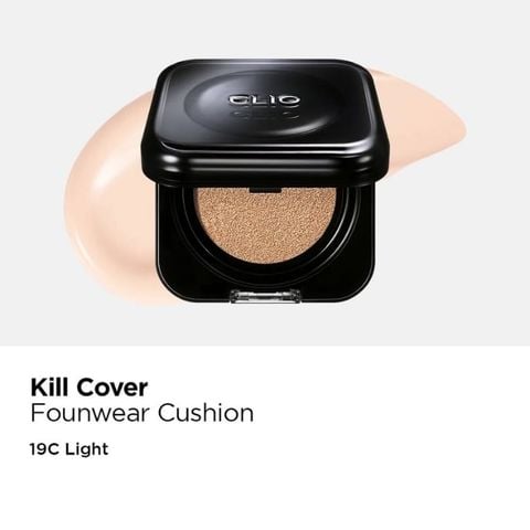  Phấn Nước Trang Điểm Clio Kill Cover Founwear Cushion SPF40 PA++ ( Kèm lõi ) 