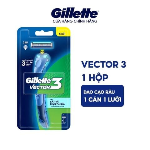  Dao cạo râu Gillete Vector 3 