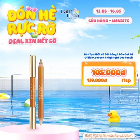  [DEAL SỐC 13.05 - 16.05] Bút Tạo Khối Và Bắt Sáng 2 Đầu Out Of Office Contour & Highlight Duo Pencil 