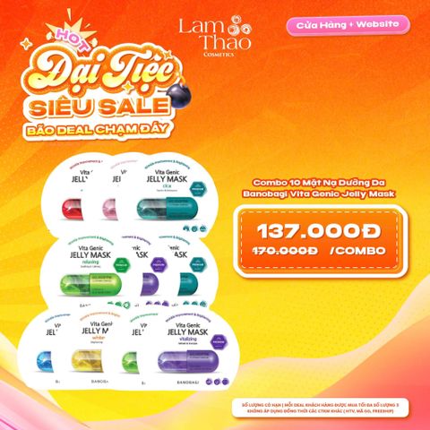  Mặt Nạ Dưỡng Da Banobagi Vita Genic Jelly Mask 