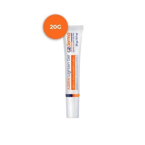  Gel Hỗ Trợ Sáng Da Mờ Thâm Sau Mụn Azderma Azera Lighten Gel 