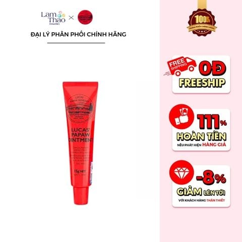  Kem Đu Đủ Đa Năng Lucas Lucas' Papaw Ointment 