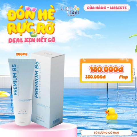  Kem Dưỡng Trắng Da Body B5 Jary Premium B5 Whitening Body Lotion 