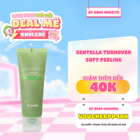  Gel Tẩy Tế Bào Chết Dr.Pepti Centella Turnover Soft Peeling 
